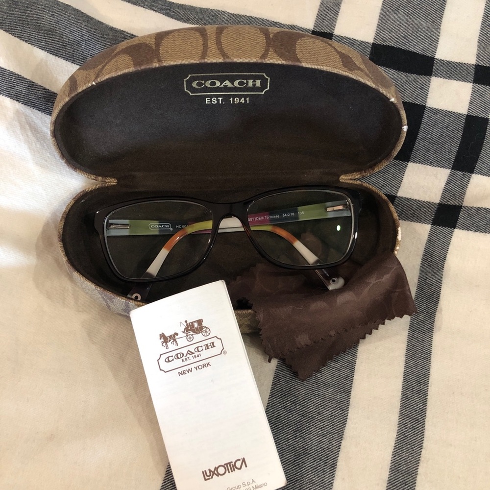 Coach Julayne Tortoise Glasses